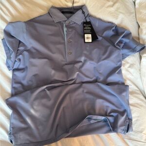 Greyson Navy Striped Polo Shirt - Saranac Dhalia